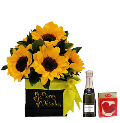 Box con 6 girasoles 05